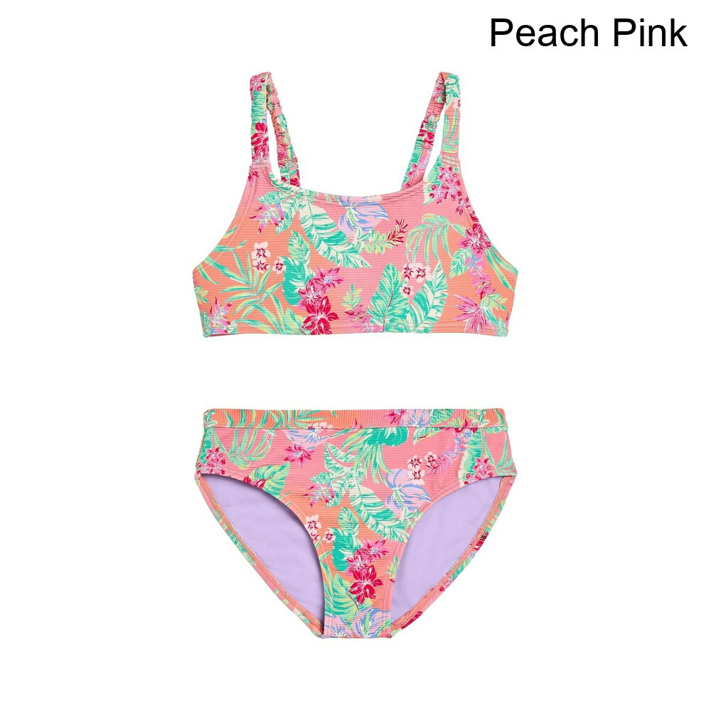 (取寄) ロキシー コースタルブリーズビキニセット（リトルキッド） roxy Coastal Breeze Bikini Set (Little Kid)