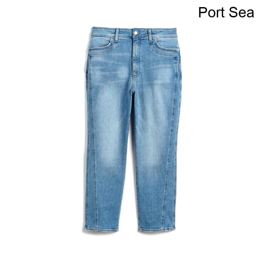 (取寄) エヌワイディージェイ プラスマリリンストレートアンクルシーミングディテールジーンズ nydj Plus Marilyn Straight Ankle Seaming Detail Jeans