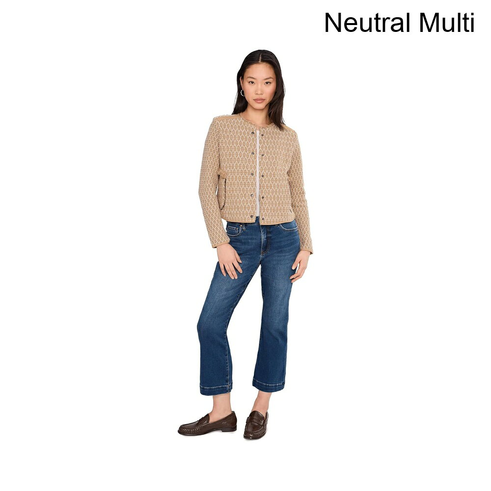 ジェットラグ楽天市場店の(取寄) ニック+ゾーイ ブロケードフリンジニットジャケット nic+zoe Brocade Fringe Knit Jacket｜アングル2