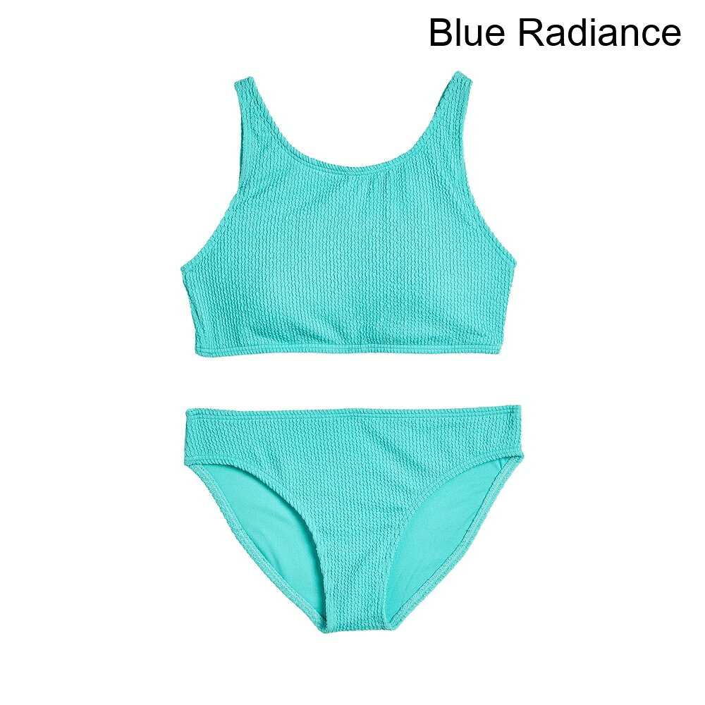 (取寄) ロキシー クリンクルテクスチャビキニセット（ビッグキッド） roxy Crinkle Texture Bikini Set (Big Kid)