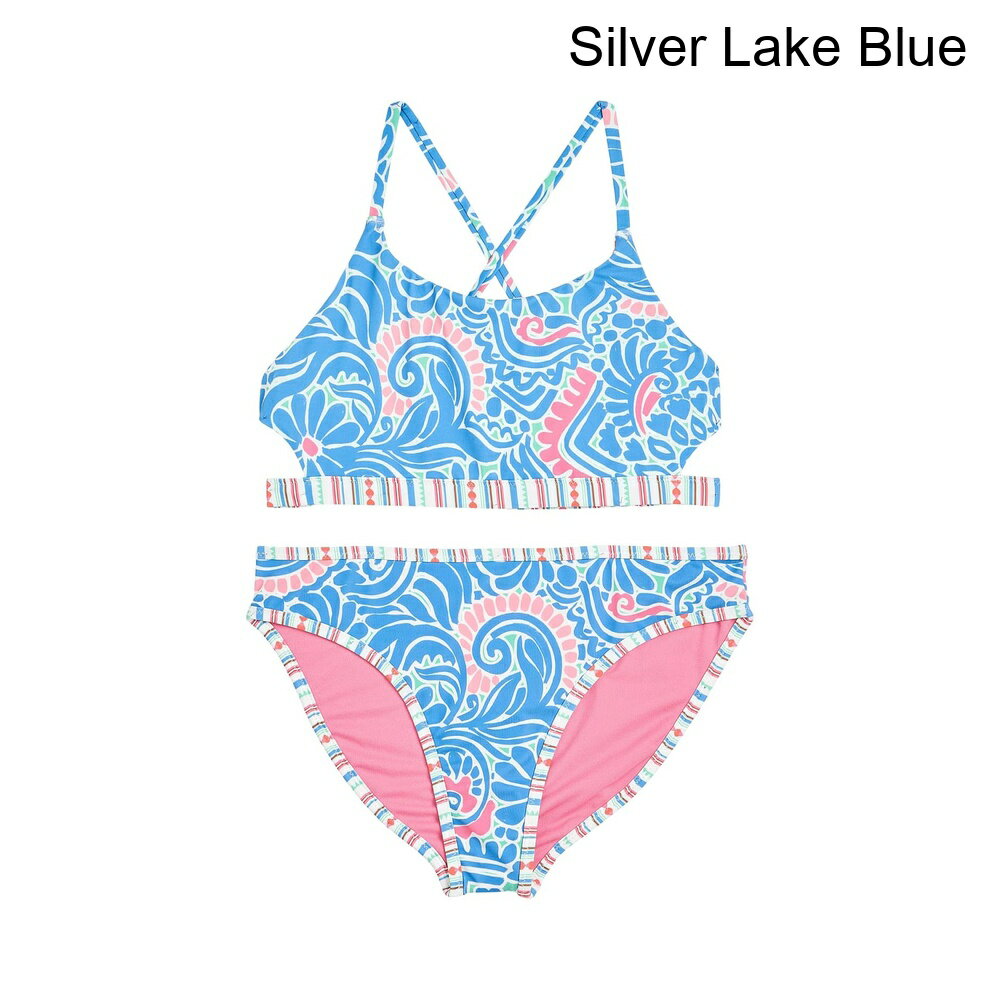 (取寄) ロキシー カスカイスリバーシブルビキニセット（ビッグキッズ） roxy Cascais Reversible Bikini Set (Big Kid)