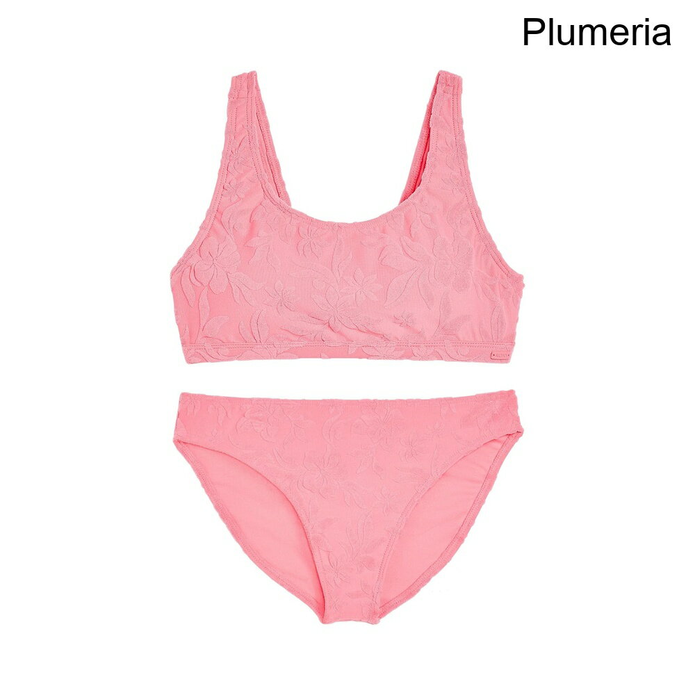 (取寄) ロキシー フラループビキニセット（ビッグキッド） roxy Hula Loop Bikini Set (Big Kid)