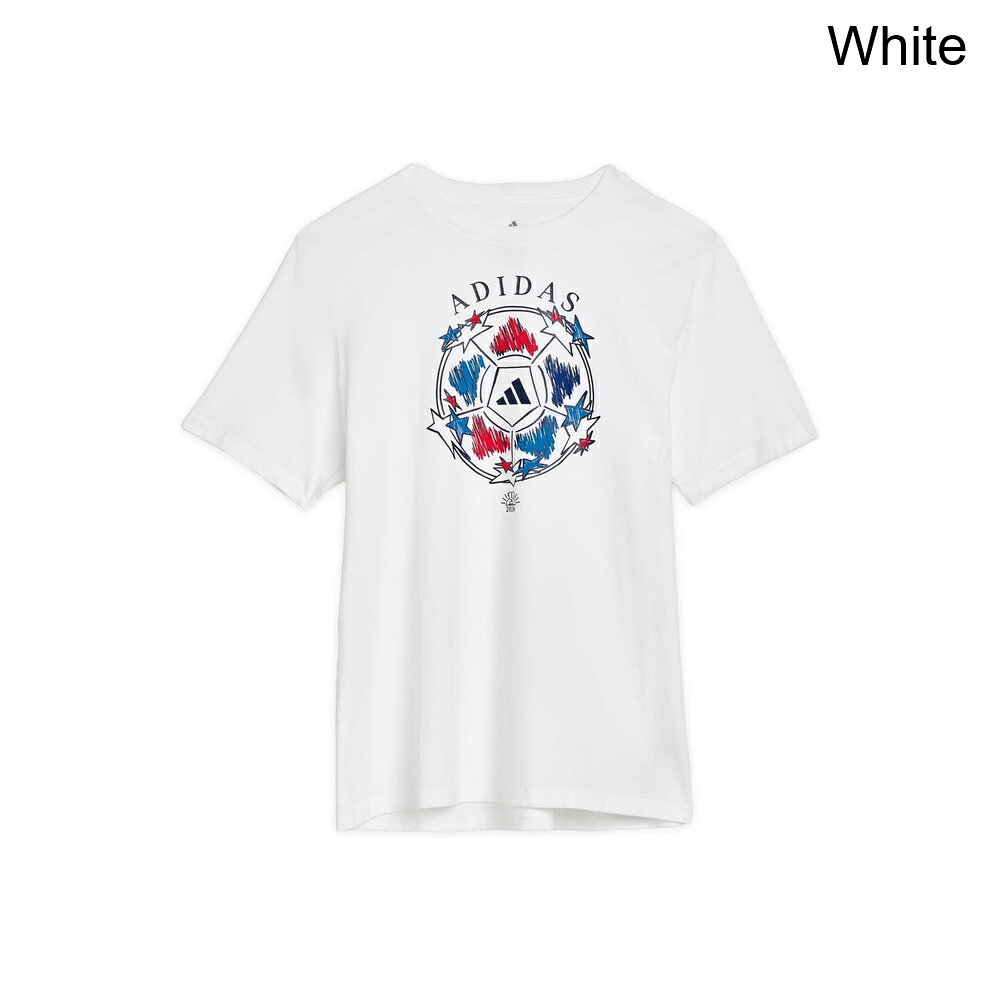■商品詳細■特徴 1このadidas?キッズUSAサッカーティーは、三本バーのロゴを特徴とする手描きのサッカーボールグラフィックで若いファンにサッカースタイルを提供します。アーティスティックなデザインは、遊び心のあるサッカーのイメージとクラシックなadidas?ブランディングを組み合わせています。柔らかいコットンジャージーで作られたレギュラーフィットとリブニットのクルーネックを備えたプルオンサイティーは、学校の日やカジュアルな活動中に快適に感じます。高品質のコットン製の構造は、日常的な着用に耐久性を提供します。遊び場のゲームから週末の外出まで、このサッカーをテーマにしたティーは、子供たちのアクティブなライフスタイルに対応する快適さを持ちながら、本物のスタイルを提供します。■特徴 2短い袖。■特徴 3ストレートヘム。■特徴 4100%コットンジャージー。■特徴 5洗濯機で洗えます。■特徴 6輸入品。■備考(取寄) アディダス アメリカサッカーティー（ビッグキッズ） adidas Usa Soccer Tee (Big Kid)adidas アディダス サンダル キッズ ブランド ジュニア スポーツ カジュアル ストリート 大きいサイズ ビックサイズsix_10060698