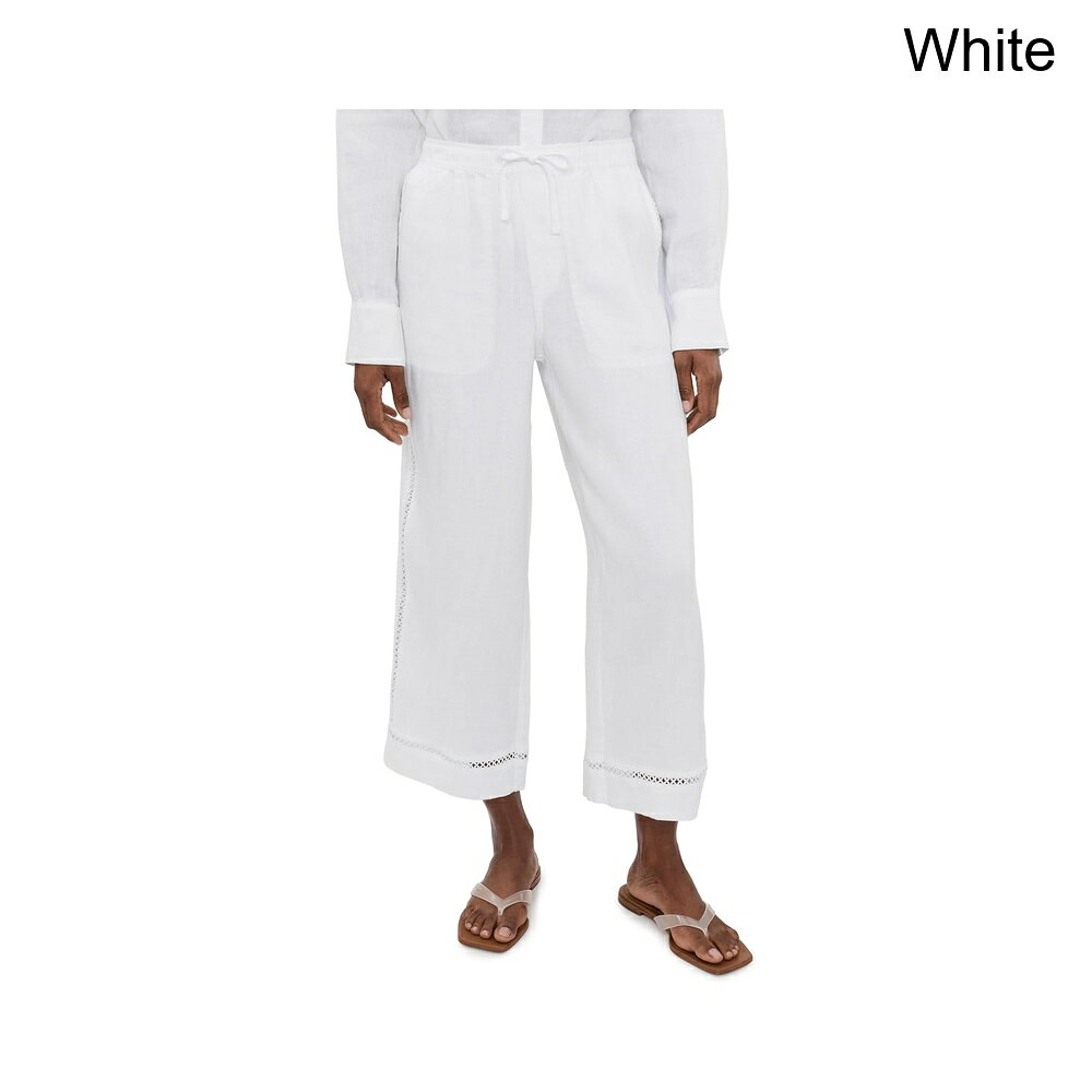 (取寄) スプレンディッド ステラリネントリムパンツ splendid Stella Linen Trim Pants