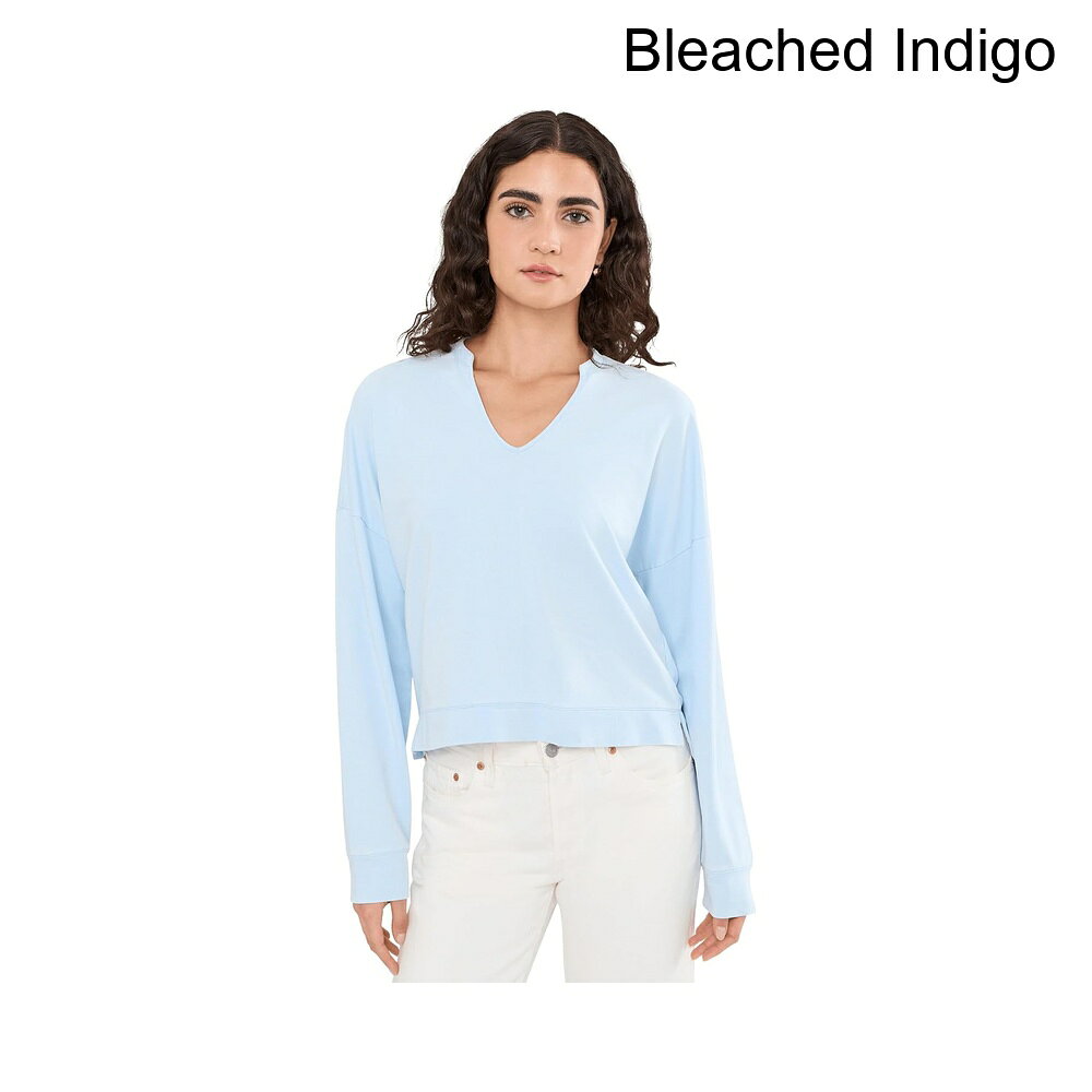 ■商品詳細■特徴 1居心地の良い必需品に現代的なアプローチを加えたこのSplendid® Alessiaプルオーバーは、クリーンなスプリットネックラインと長袖を備えたリラックスしたシルエットで、洗練された印象を与えます。滑らかで軽量な生地でデザインされ、ドロップショルダー、ストレートヘム、微妙なドレープがあります。■特徴 2裏地なし。■特徴 3プルオンスタイル。■特徴 4コットン57%、モーダル38%、スパンデックス5%。■特徴 5洗濯機で洗えます。■特徴 6輸入品。■備考(取寄) スプレンディッド アレッシアプルオーバー splendid Alessia Pulloverウェア ハイキング 登山 マウンテン アウトドア ファッション ブランド レディース 大きいサイズ ビックサイズ six_10069496