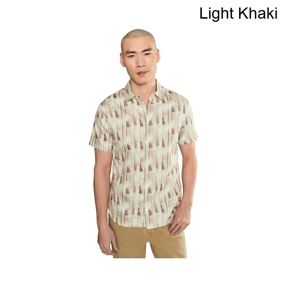 (取寄) ジョン・バルバトス ショーンショートスリーブフレンチプラケットシャツW780f26 john varvatos Sean Short Sleeve French Placket Shirt W780f26