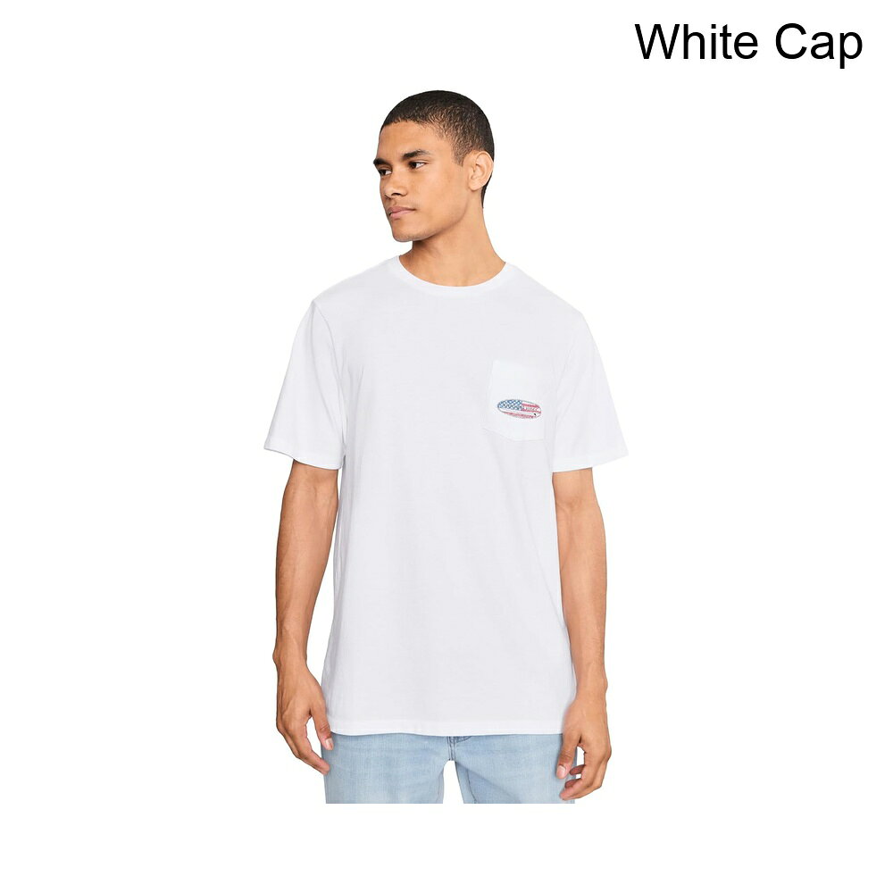 (取寄) ヴィンヤード・ヴァインズ クラシックUSAサーフロゴショートスリーブTシャツ vineyard vines Classic USA Surf Logo Short Leeve Tee