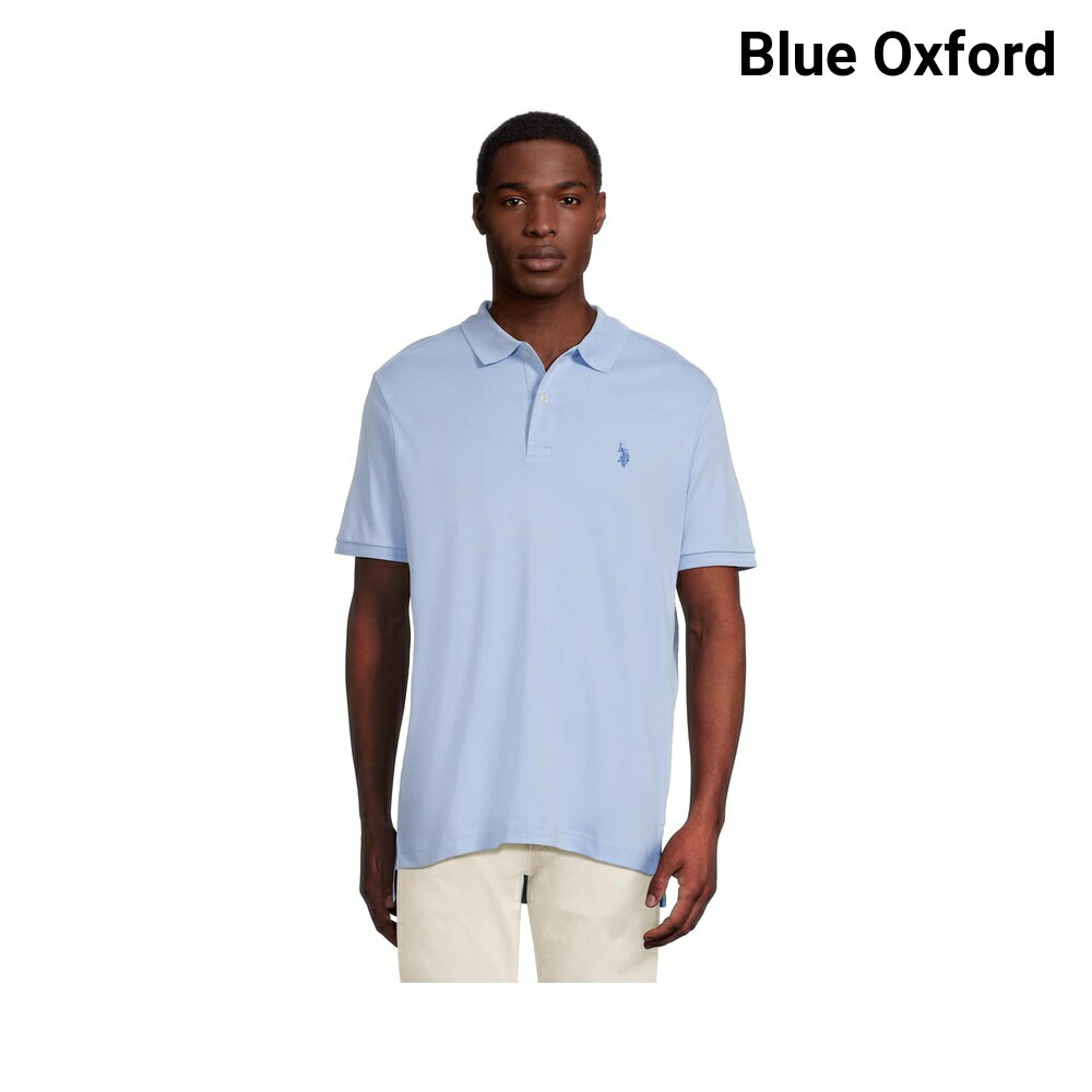 (取寄) u.s.ポロ協会 ソリッドインターロックポロ u.s. polo assn. Solid Interlock Polo