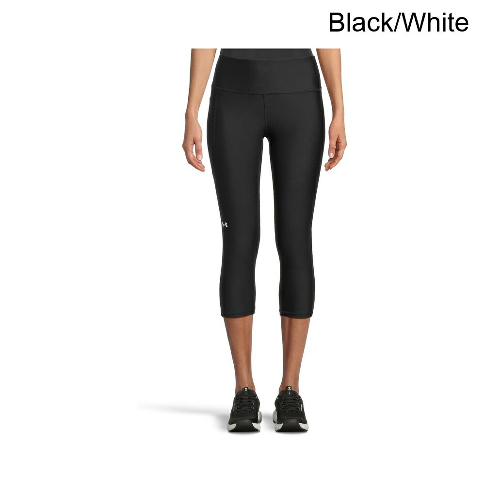 (取寄) アンダーアーマー ヒートギアアーマーハイウエストポケット付きカプリ under armour HeatGear Armour High-Waisted Pocketed Capris