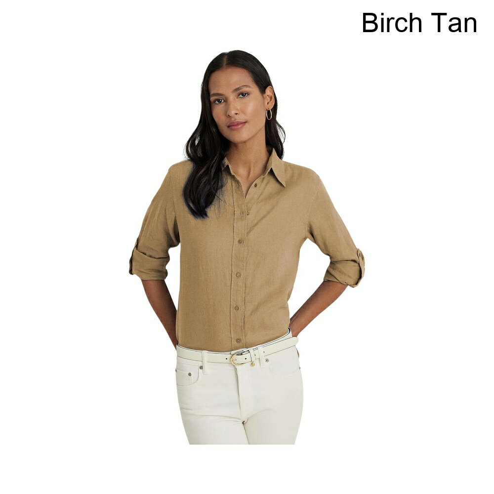 (取寄) ラルフ・ローレン リネンシャツ lauren ralph lauren Linen Shirt