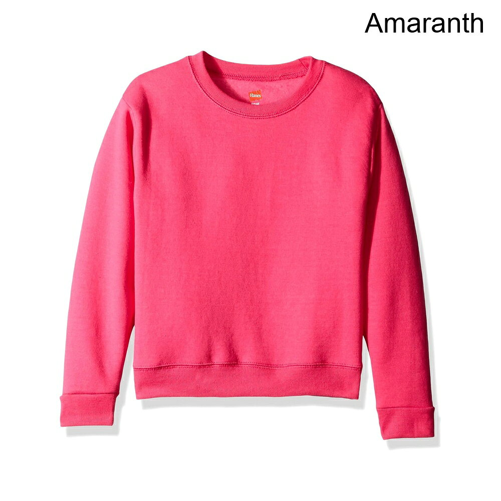 (取寄) ヘインズ ガールズビッグエコスマートグラフィックスウェットシャツ hanes Girls' Big EcoSmart Graphic Sweatshirt