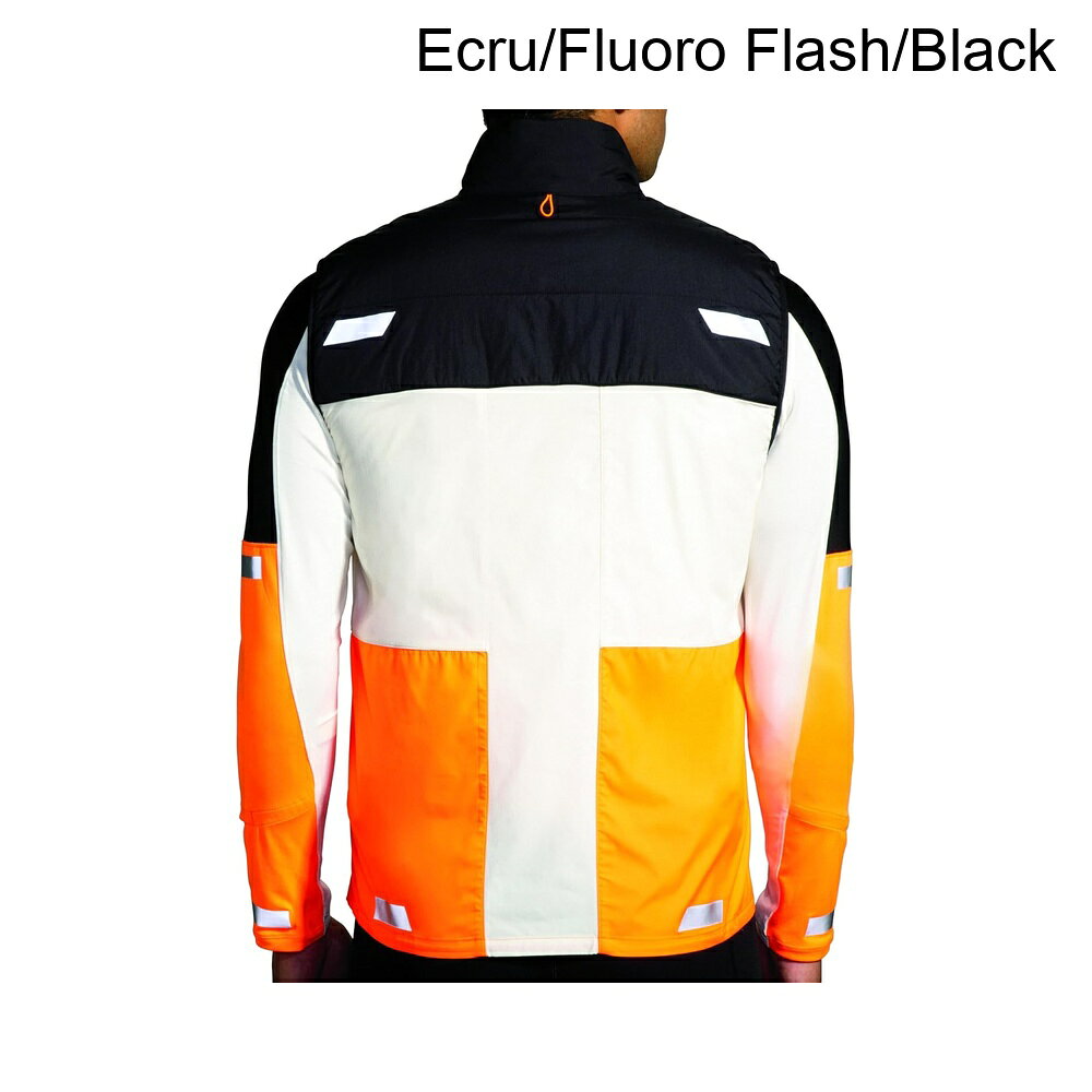 ジェットラグ楽天市場店の(取寄) ブルックス ランビジブルインシュレーテッドベスト brooks Run Visible Insulated Vest｜アングル2