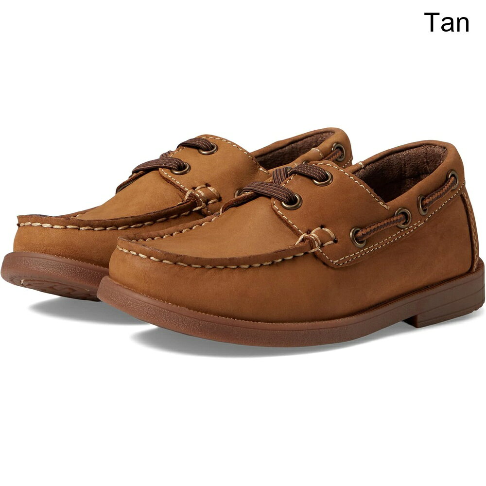 (取寄) フローシャイム クロケットJrモックトゥボートシューズ（幼児/リトルキッズ/ビッグキッズ） florsheim Croquet Jr Moc Toe Boat Shoe (Toddler/Little Kid/Big Kid)