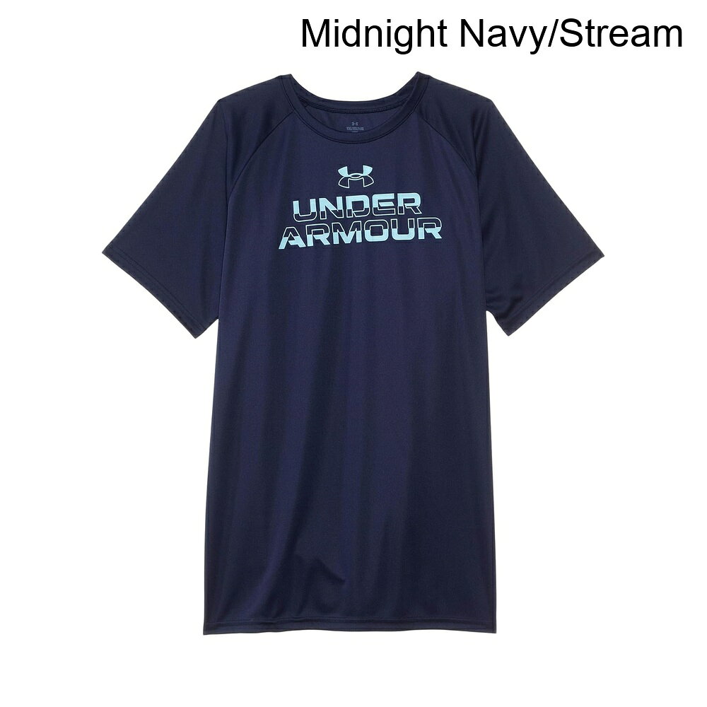 (取寄) アンダーアーマー テックスプリットワードマークショートスリーブTシャツ（...