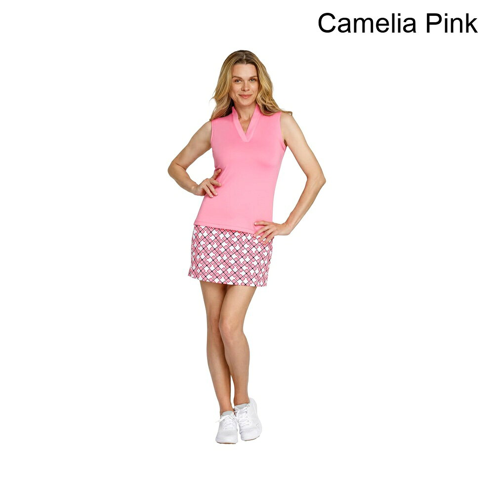 (取寄) テイルアクティブウェア ヘレノールノースリーブゴルフトップ tail activewear Helenor Sleeveless Golf Top