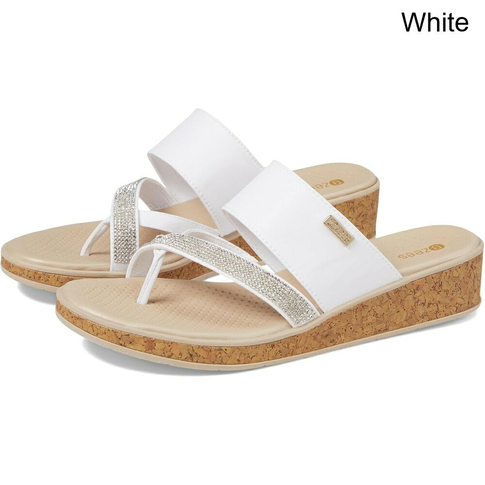 (取寄) ビジーズ ボラブライトウェッジサンダル bzees Bora Bright Wedge Sandals