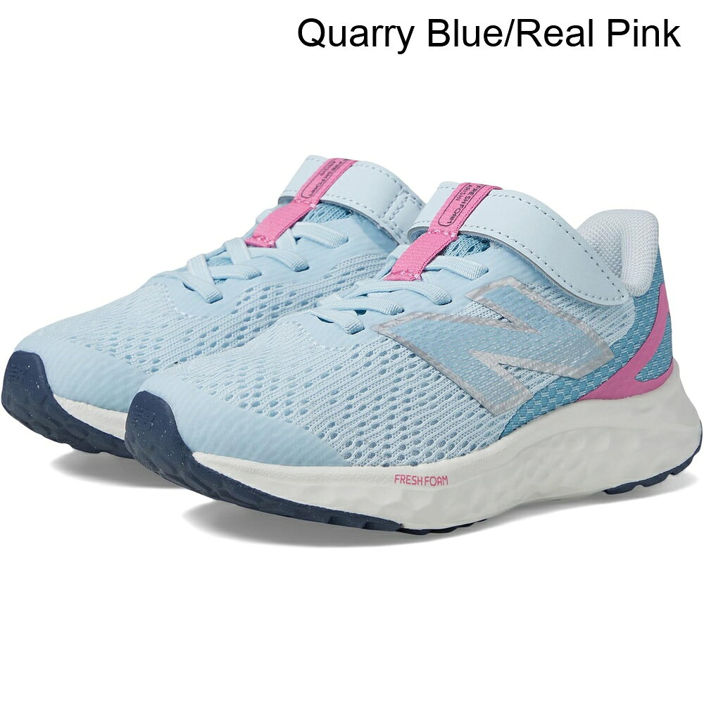(取寄) ニューバランス フレッシュフォームアリシv4バンジーレースウィズトップストラップ（リトルキッド） new balance Fresh Foam Arishi v4 Bungee Lace with Top Strap (Little Kid)
