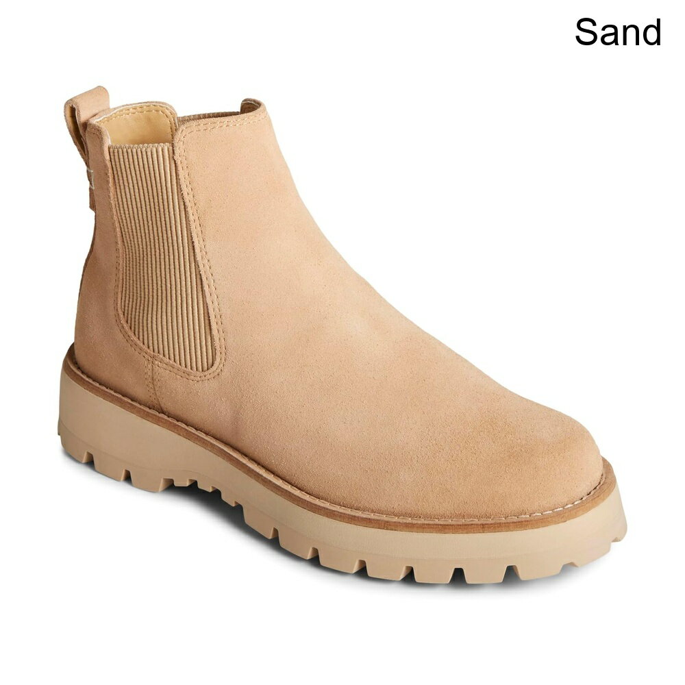 ■商品詳細■特徴 1Sperry® マウンテンサイダー チェルシーで冒険に足を踏み入れましょう - これらのスタイリッシュなチェルシーブーツで自信を持って要素を受け入れましょう。ゴールドおよびシルバー評価のタンナーからの防水フルグレインレザーアッパーを特徴とし、耐久性と環境に配慮した品質を約束します。防水シームシール構造とリブ付きゴアが、どんな天候でも乾いた快適さを保証し、スリッポンデザインが手軽な着用を提供します。PLUSHSTEPフットベッドとフォームインソールで一日中快適さを楽しみ、頑丈なゴムアウトソールでサポートされます。クラシックなラウンドトゥと足首丈のシルエットは、これらのブーツをあらゆるワードローブに多用途な追加品にし、都市探検やアウトドアアドベンチャーに最適です。■特徴 2輸入品。■特徴 3製品の測定はサイズ5、幅M（B）を使用して行われました。測定値はサイズによって異なる場合がありますのでご注意ください。■特徴 4測定値：重量：0.454 kg シャフト：9 9⁄10 インチ■備考(取寄) スペリー マウンテンサイダーチェルシー sperry Mountain-Sider Chelseaレディース ブーツ サイドゴア シューズ ブランド 女性 ファッション 大きいサイズ ビックサイズsix_9970249