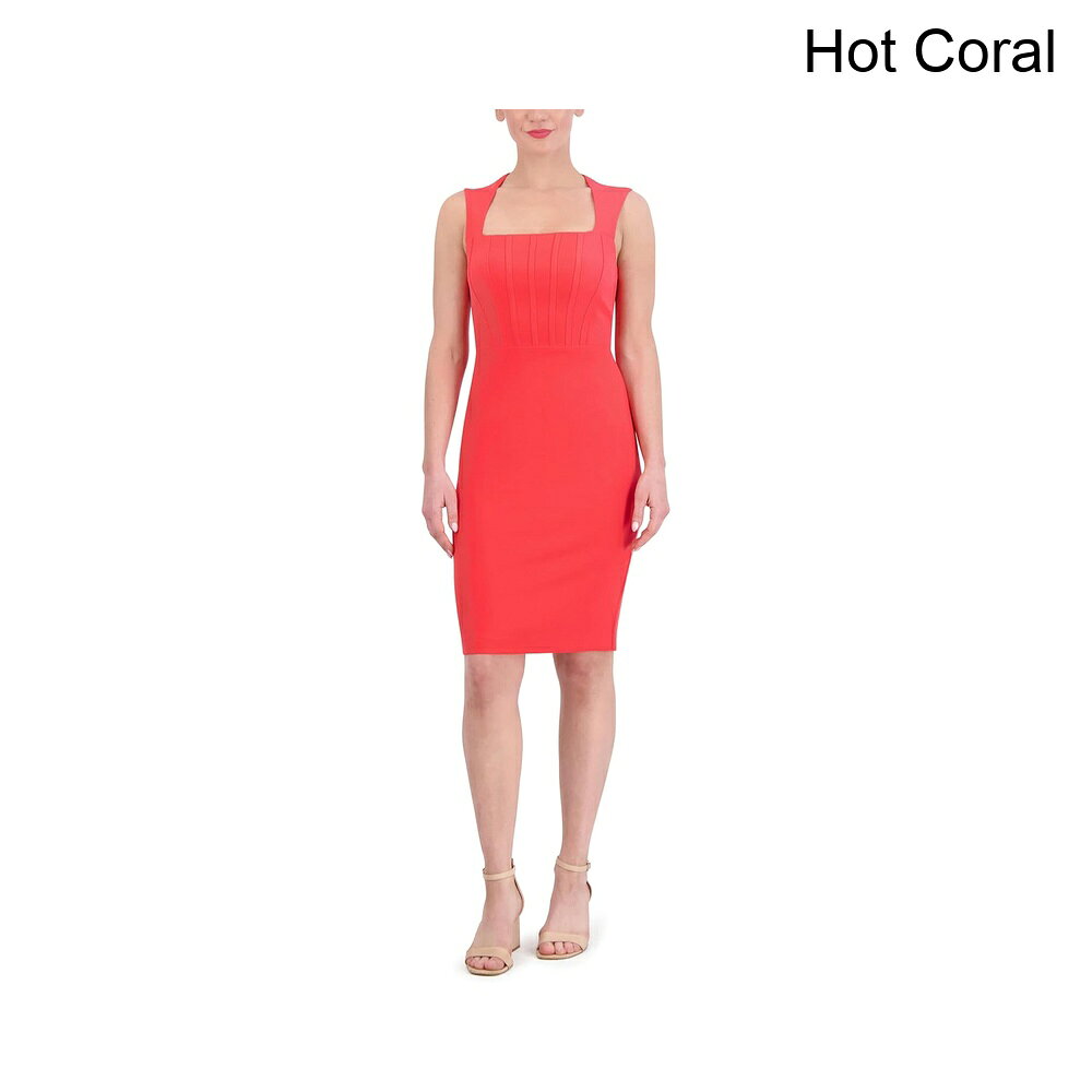 (取寄) ヴィンス・カムート ストレッチクレープボディコンオープンバック vince camuto Stretch Crepe Bodycon With Open Back