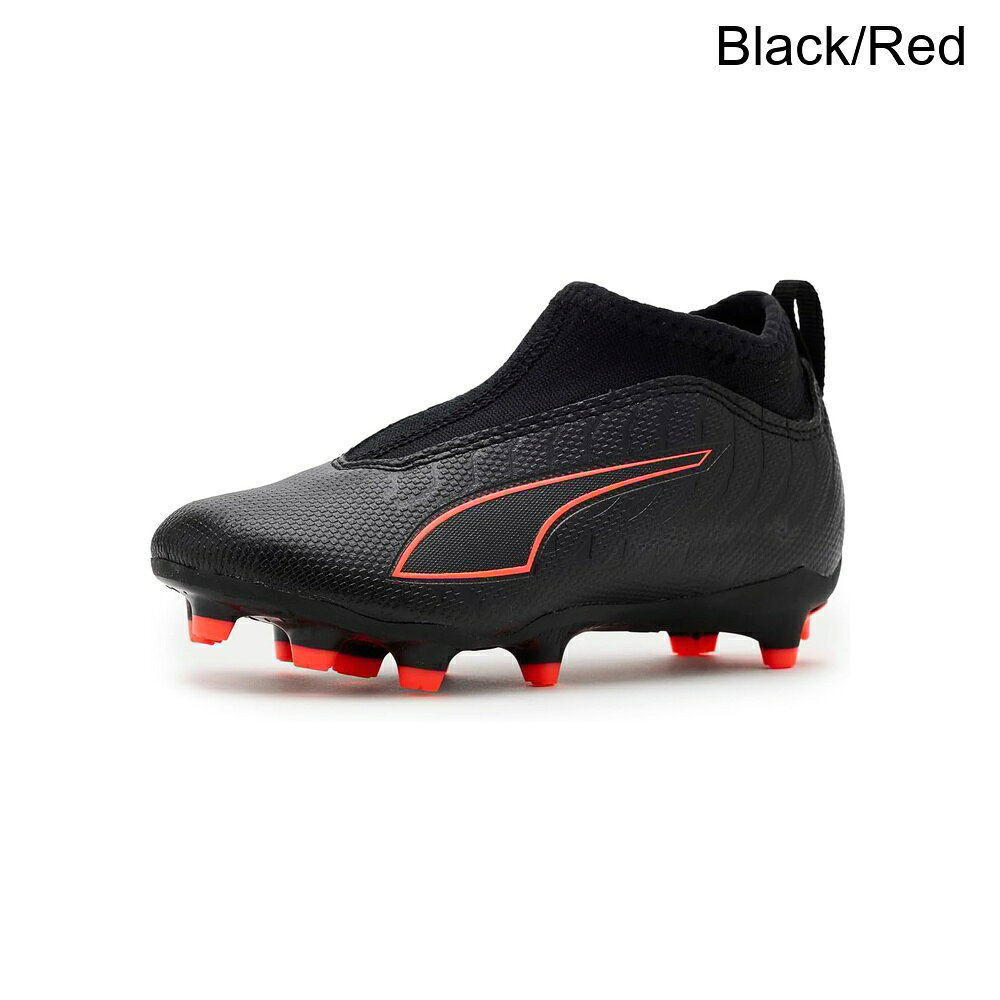 ■商品詳細■特徴 1PUMA® キッズ ウルトラ マッチ レースレス ファーム アーティフィシャル グラウンド シューズを履いて、最大限の自信と快適さで全力でプレイしてください。簡単に履けるスリッポンシューズは、軽量メッシュアッパーと足をブーツの中で安定させるサポートフレームを備えています。アッパーは、ボールに対する決定的なコマンドを可能にするGripControlスキンで強化されており、ポリエステルライニングとゴムインソールが快適な履き心地を保証します。これらのラウンドトゥシューズは、スタイリッシュなサイドストライプのディテールと、着脱のためのアンクルプルタブが付いています。■特徴 2エチレンビニルアセテートアウトソール。■特徴 3輸入品。■特徴 4製品の測定は、サイズ1のリトルキッド、幅Mを使用して行われました。測定値はサイズによって異なる場合がありますのでご注意ください。■特徴 5測定値: 重量: 0.363 kg■備考(取寄) プーマ ウルトラマッチレースレスファーム人工芝用（リトルキッド/ビッグキッド） puma Ultra Match Laceless Firm Artificial Ground (Little Kid/Big Kid)キッズ ゴルフシューズ 靴 ブランド スポーツ ジュニア 大きいサイズ ビックサイズ カジュアル ファッションsix_9974256