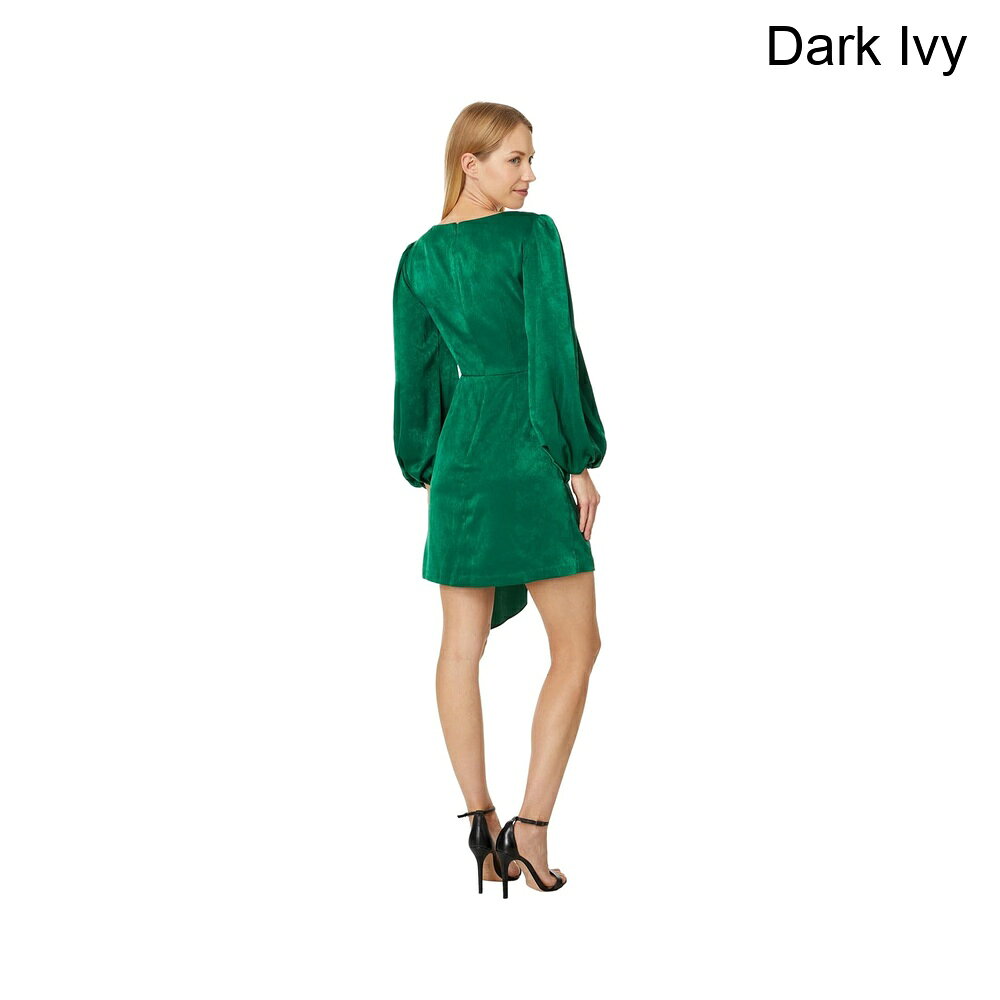(取寄) アドリアナ・パペル ショートサテンドレス adrianna papell Short Satin Dress