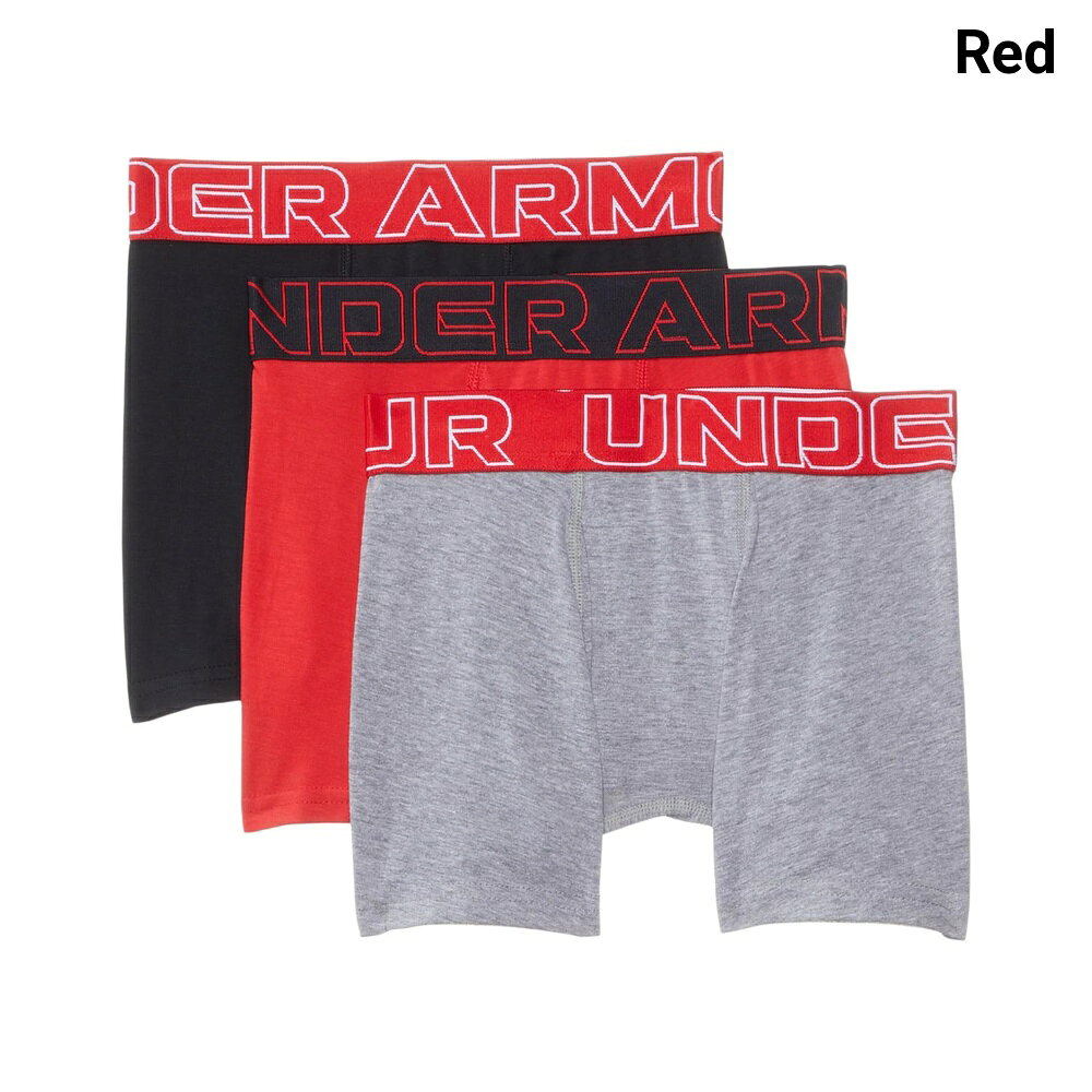 (取寄) アンダーアーマー ボクサーブリーフ下着（ビッグキッド） under armour Boxer Brief Underwear (Big Kid)