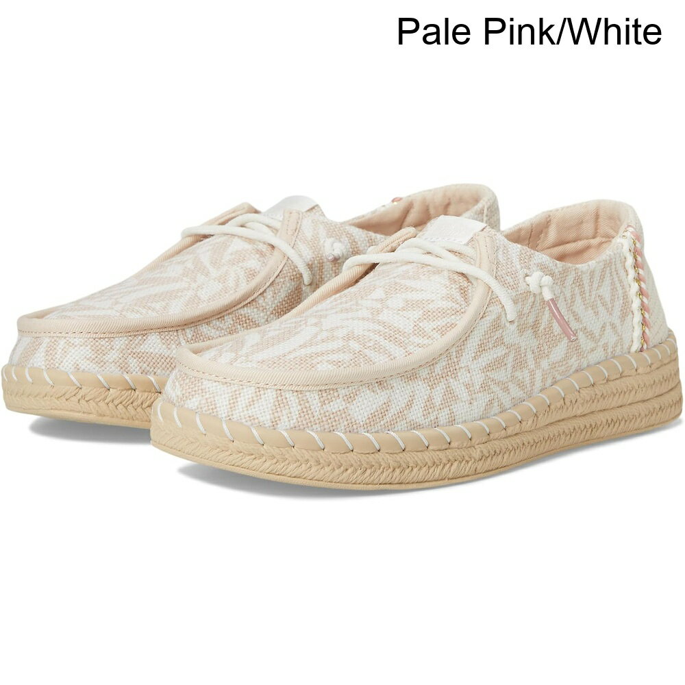 (取寄) ヘイデュード ウェンディエスパドリーレレトロパーム hey dude Wendy Espadrille Retro Palm