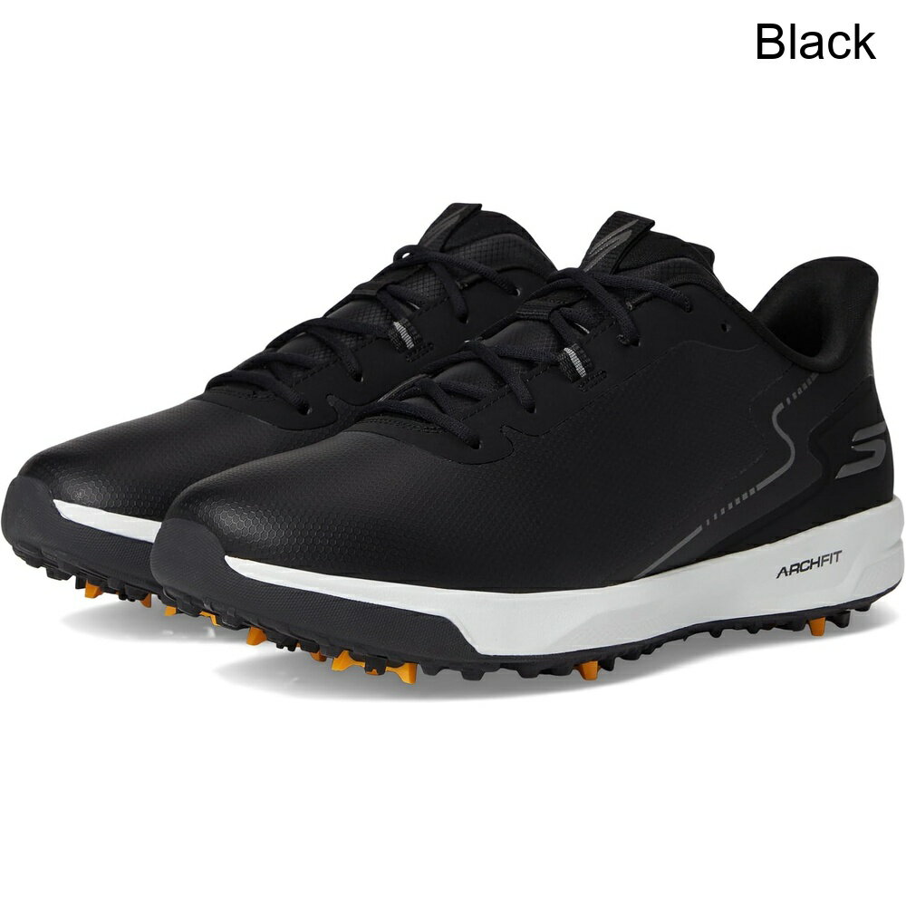 ■商品詳細■特徴 1スケッチャーズ GO GOLF™ エリート ボルテックス ライバル アーチフィット ゴルフシューズは、軽量で通気性のある合成アッパーを備えています。18ホールでバーディを取った後、もう9ホール歩きたくなるほど軽いです。ULTRA FLIGHT® クッショニングミッドソールは軽量でありながら密度が高く、反応性のあるクッショニングで快適さを維持します。交換可能なソフトスパイク。今日、1足試してみてください！■特徴 2コットンライニングとゴムインソール。■特徴 3足病医認定のアーチサポートを備えた特許取得済みのスケッチャーズ アーチフィット® インソールシステム。■特徴 4ファストツイスト 3.0 スコーピオン スティンガー™ スパイクは、優れたトラクションと安定性を提供します。■特徴 5取り外し可能なインソールは、足に合わせて形を整え、衝撃を軽減し、体重分散を増加させます。■特徴 620年のデータと120,000件の無負荷足スキャンを基に開発された足病医設計の形状。■特徴 7レースアップクロージャー。■特徴 8パッド入りのカラーとタン。■特徴 91年間の防水保証。■特徴 10ラウンドトゥ。■特徴 11スケッチャーズ GO GOLF® ロゴディテール。■特徴 12優れたトラクションと柔軟性を提供するスケッチャーズ GRIPFLEX アウトソール。■特徴 13輸入品。■特徴 14製品の測定はサイズ9、幅D - ミディアムを使用して行われました。測定値はサイズによって異なる場合がありますのでご注意ください。■特徴 15測定値：ヒールの高さ：1⁄4インチ■備考(取寄) スケッチャーズ エリートボルテックスライバルアーチフィットゴルフシュー skechers go golf Elite Vortex Rival ArchFit Golf Shoeメンズ ゴルフシューズ 靴 ブランド スポーツ 男性 大きいサイズ ビックサイズ カジュアル ファッションsix_9987206