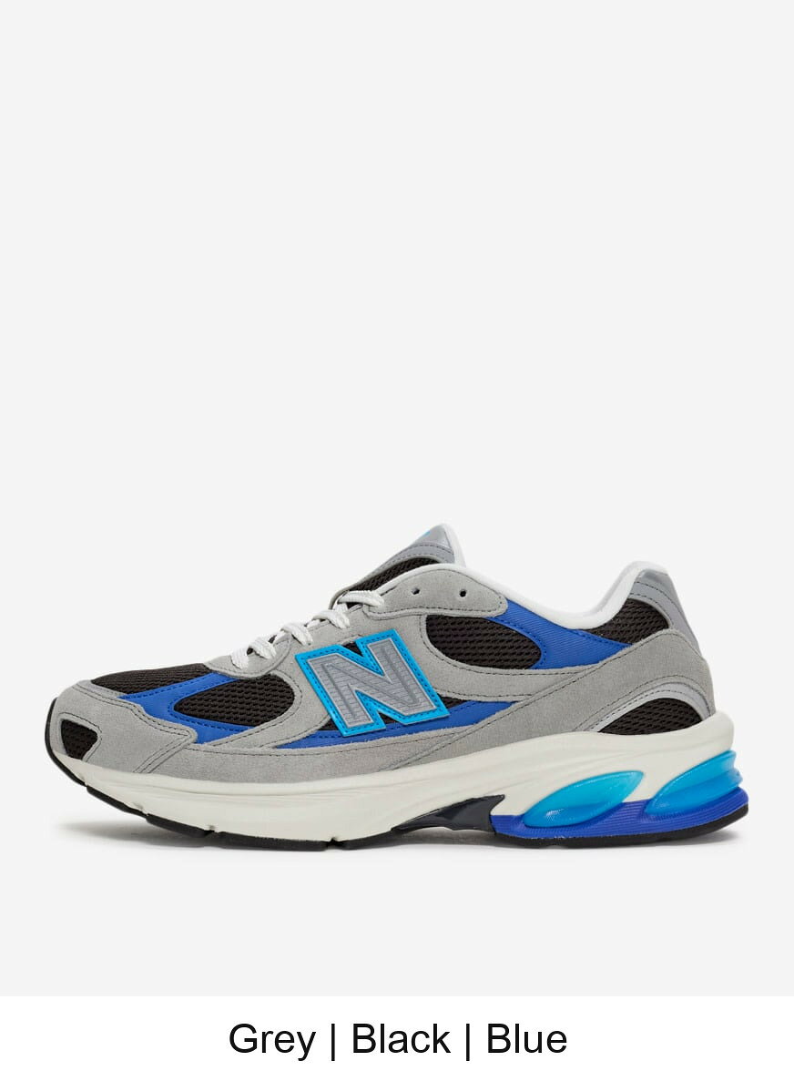 (取寄) ニューバランス メンズ 2010 New Balance Mens ABZORB 2010 U201097P Grey | Black | Blue