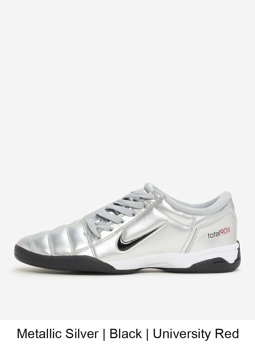 (取寄) ナイキ レディース トータル 90 Nike Womens Total 90 IM7595-001 Metallic Silver | Black | University Red