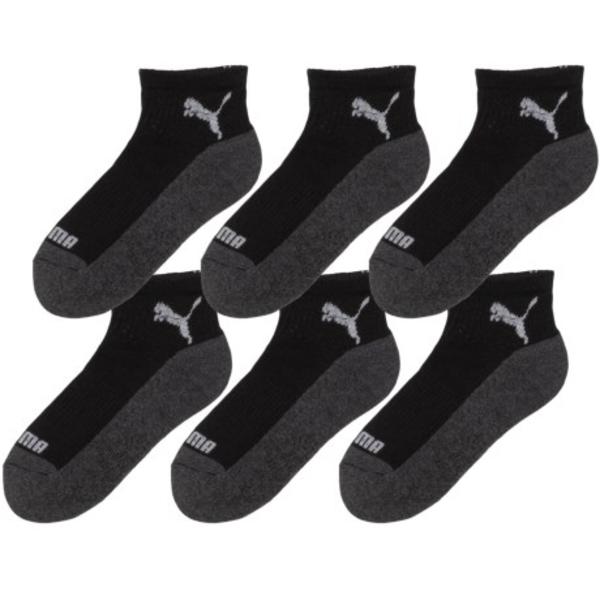 (取寄)プーマ ボーイズ プーマ スポーツ パフォーマンス ソックス Puma boys Puma Sport Performance Socks (For Boys) Black Grey