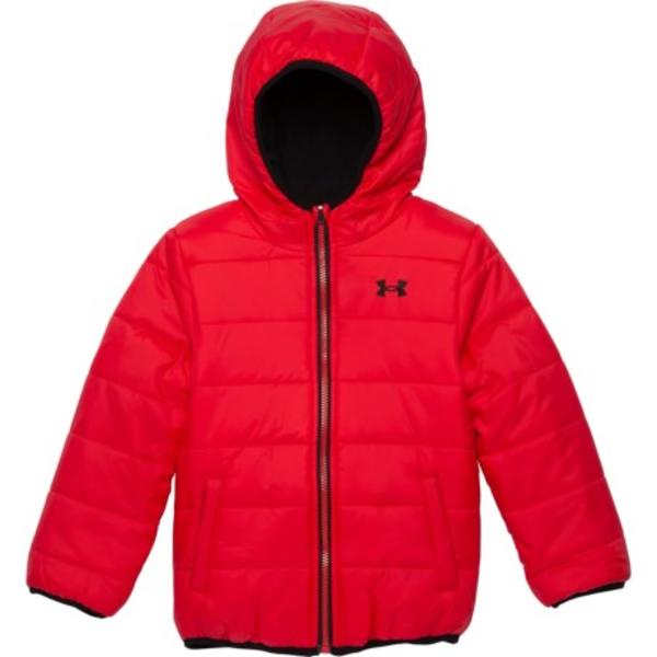 (取寄)アンダーアーマー トドラー ボーイズ アンダーアーマー パファー ジャケット トドラー Under Armour toddler boys Under Armour Pronto Puffer Jacket (For Toddler Boys) Red