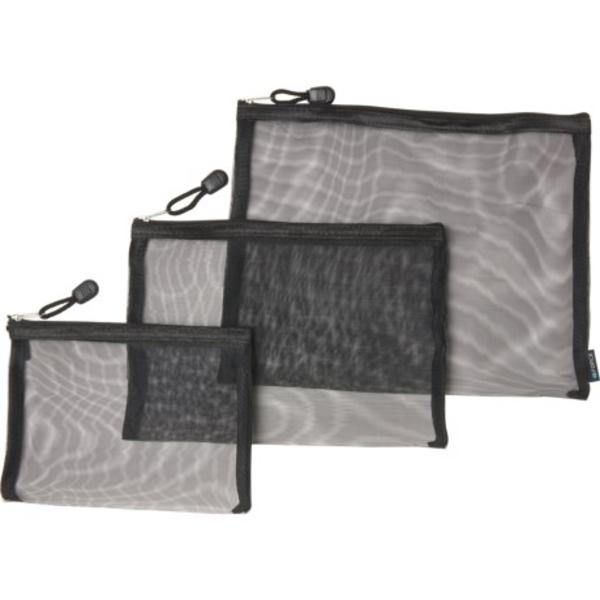 (取寄) ユニセックス メッシュ セット - GFORCE unisex GFORCE Mesh Organizer Bags Set - 3-Piece Black