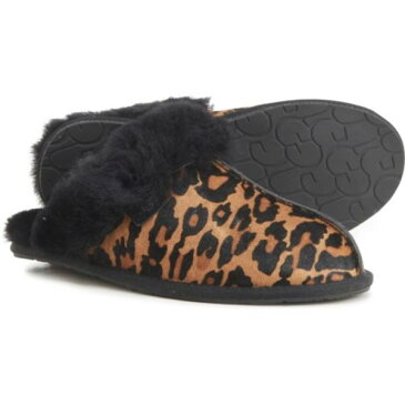 (取寄)アグ ウィメンズ アグ スカフェット 2 パンサー プリント スリッパ UGG women UGG Scuffette II Panther Print Slippers (For Women) Butterscotch