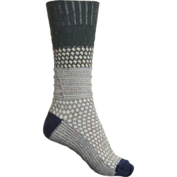 (取寄)スマートウール ウィメンズ エブリデイ ケーブル ソックス SmartWool women SmartWool Everyday Popcorn Cable Socks (For Women) Dark Sage