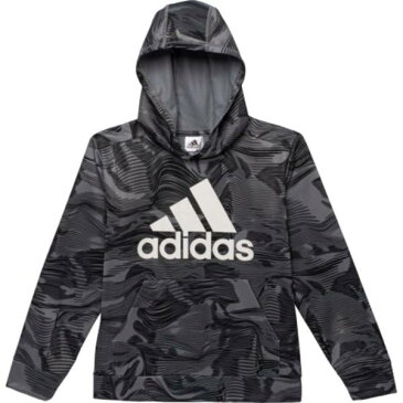 (取寄)アディダス ビック ボーイズ アディダス カモ フリース フーディ ビッグ adidas big boys adidas Camo Fleece Hoodie (For Big Boys) Black