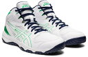 () AVbNX asics DUNKSHOT MB 9 WHITE/CILANTRO