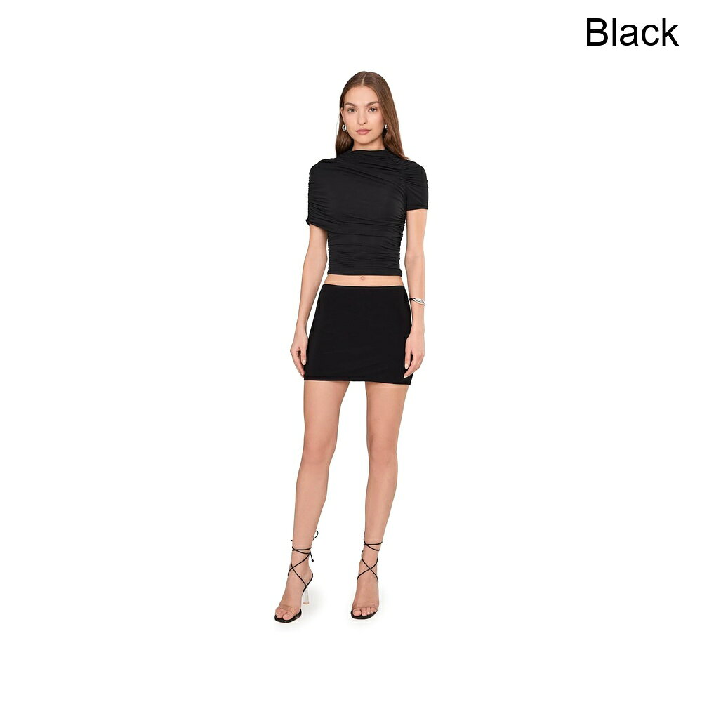 (取寄) ノーマ・カマリ ストレートミニスカート norma kamali Straight Mini Skirt