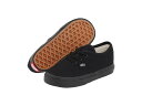 バンズ スニーカー キッズ オーセンティック 黒 シューズ コア (トドラー) Vans Kids Authentic Core (Toddler) Black/Black