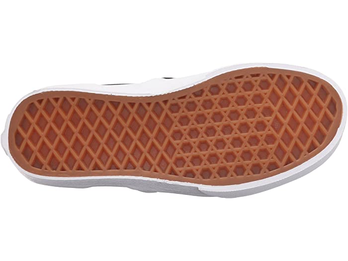 (取寄)バンズ クラシック スリップオン (リトル キッズ/ビッグ キッズ Vans Kids Classic Slip-On (Little Kid/Big Kid) Black Perf Leather