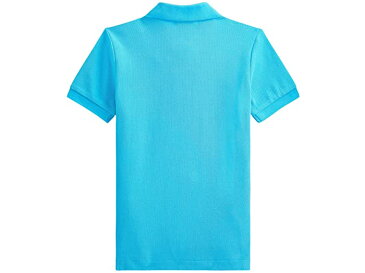 (取寄)ポロ ラルフローレン ボーイズ キッズ コットン メッシュ ポロ シャツ (リトル キッズ/ビッグ キッズ) Polo Ralph Lauren Boy's Kids Cotton Mesh Polo Shirt (Little Kids/Big Kids) Cove Blue