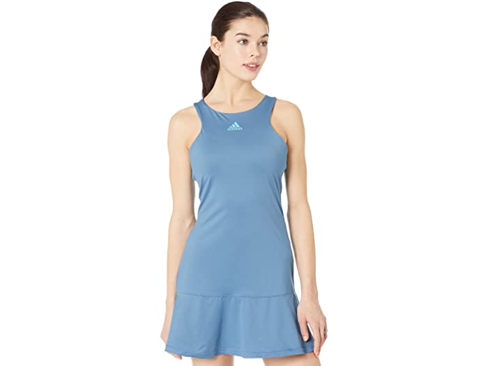 アディダス レディース テニスウェア Y ドレス ワンピース ショートパンツ セット H65519 ブルー 春夏 adidas Women's Tennis Aeroready Y-Dress Altered Blue 送料無料