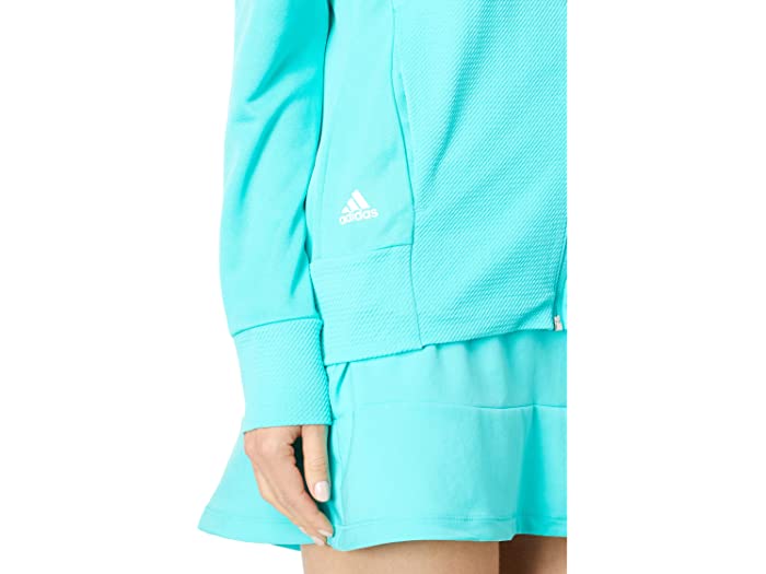 安い定番 (取寄)アディダス adidas Golf Women's Textured Full Zip Jacket Semi Mint Rush:ジェットラグ店 レディース テクスチャー フル ジップ ジャケット 2022新品