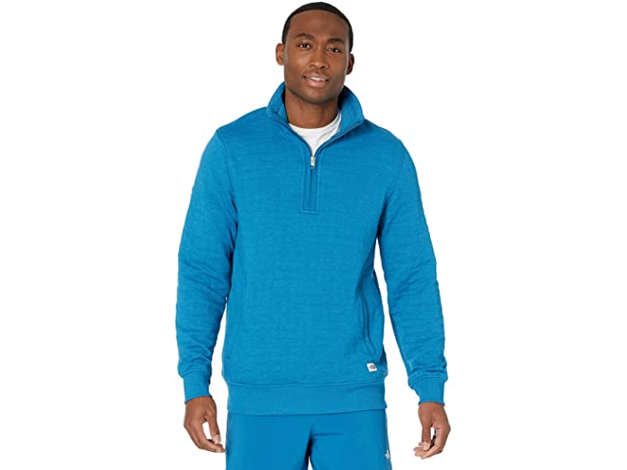 (取寄)ノースフェイスメンズロングスピークキルテッド1/4ジップTheNorthFaceMen'sLongsPeakQuilted1/4ZipBanffBlueHeather