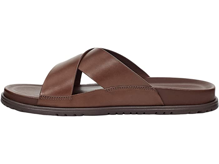 (取寄)アグメンズレザーサンダルワインスコットスライドUGGMen'sWainscottSlideGrizzlyLeather