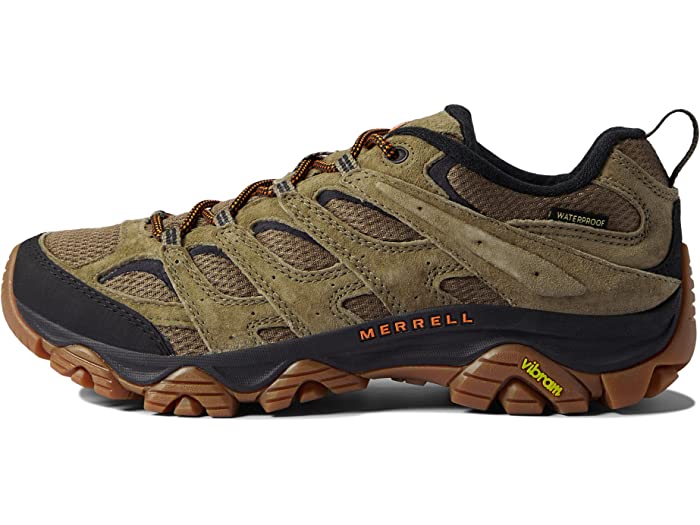 ストリート (取寄)メレル メンズ モアブ 3 ウォータープルーフ Merrell Men's Moab 3 Waterproof Olive