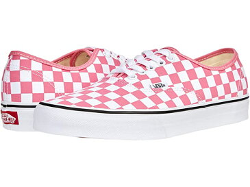 (取寄)バンズ ユニセックス オーセンティック Vans Unisex Authentic (Checkerboard) Pink Lemonade/True White