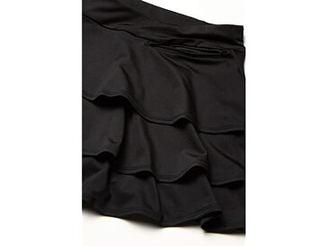 (取寄)アディダス ガールズ キッズ ラッフルド スコート (リトル キッズ/ビッグ キッズ) adidas Golf Girl's Kids Ruffled Skort (Little Kids/Big Kids) Black