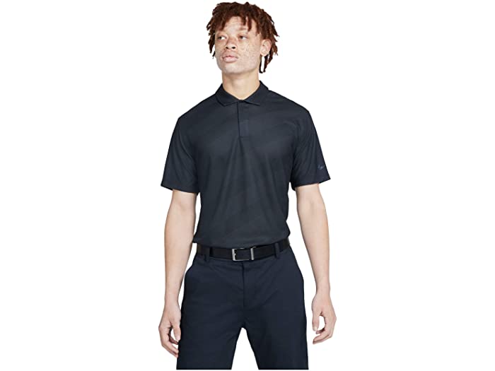 (取寄)ナイキ TW ドライ ストライプ ポロ Nike Golf TW Dry Stripe Polo Dark Smoke Grey/Dark Smoke Grey