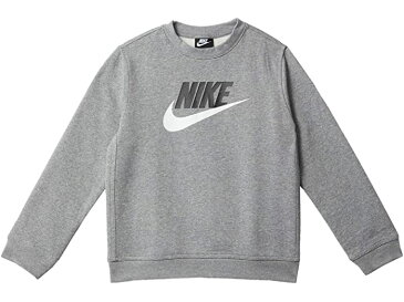 (取寄)ナイキ ボーイズ キッズ スポーツウェア クルー + HBR クルー 2 フーディ (リトル キッズ/ビッグ キッズ) Nike Boy's Kids Sportswear Clu + HBR Crew 2 Hoodie (Little Kids/Big Kids) Carbon Heather
